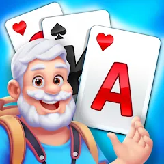 Скачать Solitaire Good Times (Солитер Гуд Таймс) [МОД: Меню, Бесконечные монеты и Открытые уровни] | Взлом Solitaire Good Times на Андроид