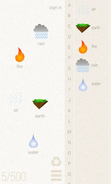 Little Alchemy (Литтл Алхеми) [МОД: Меню, Бесконечные монеты и Открытые уровни] Screenshot 2