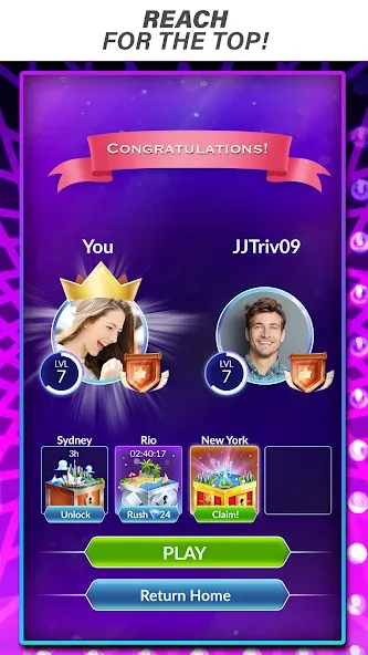 Official Millionaire Game [MOD: Меню/Много денег] - Скриншот 3