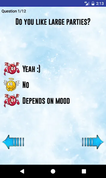 Test: Angel or Devil [МОД: Все открыто, Дополнительные деньги и Меню MOD] Screenshot 2