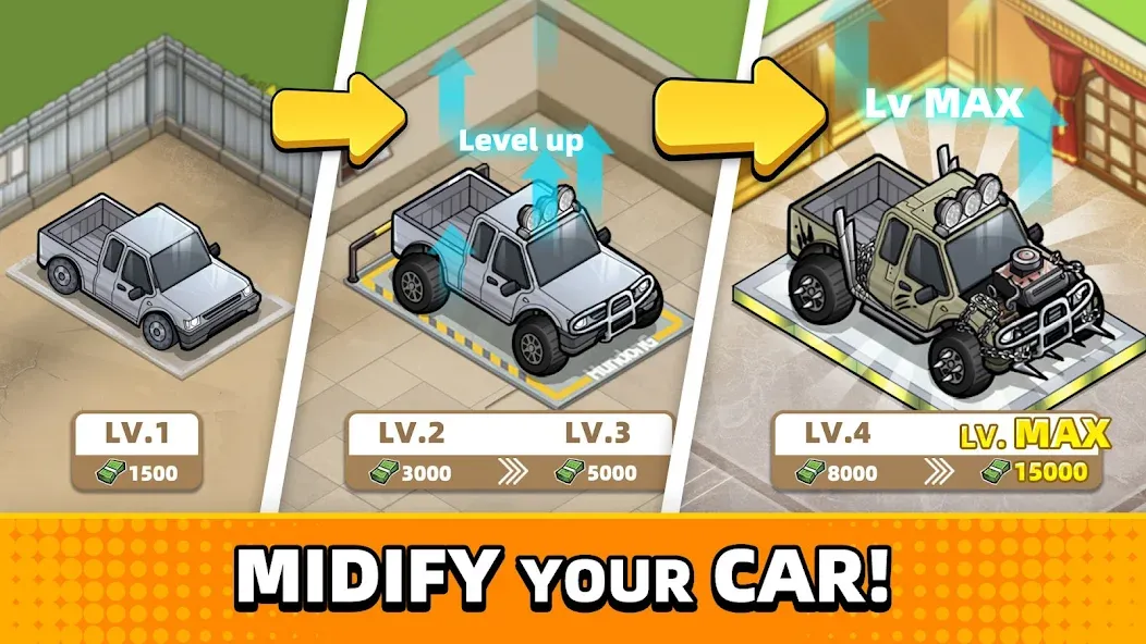 Used Car Tycoon Game (Юзед Кар Тайкун Гейм) [МОД: Меню, Бесконечные монеты и Открытые уровни] Screenshot 2