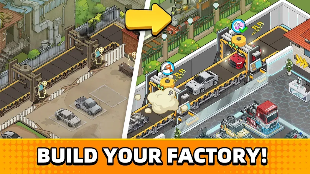 Used Car Tycoon Game (Юзед Кар Тайкун Гейм) [МОД: Меню, Бесконечные монеты и Открытые уровни] Screenshot 3