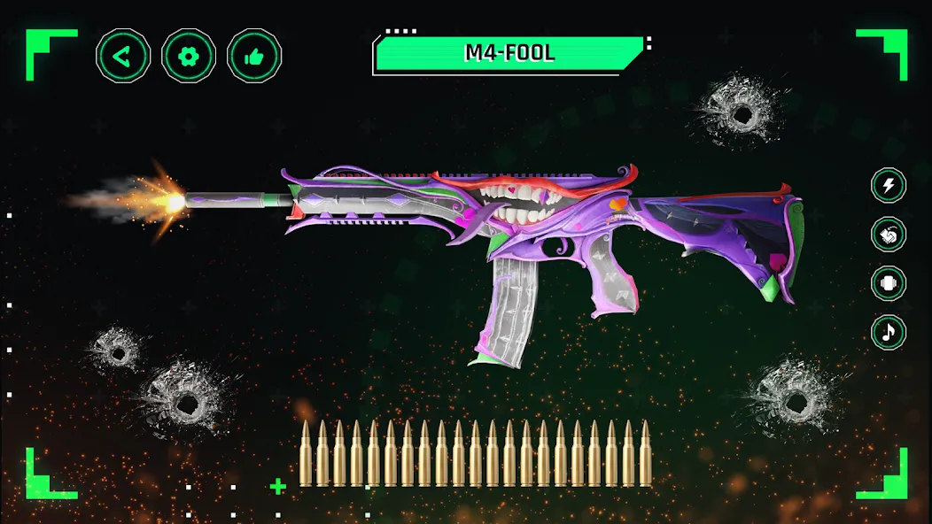 WeShots: Gun Sounds - Gun Shot (Уишотс) [МОД: Деньги, Монеты и Меню MOD] Screenshot 1