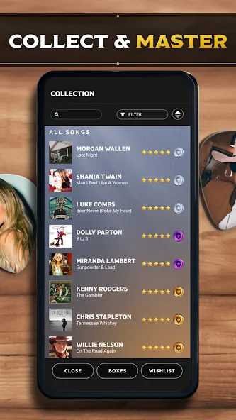 Country Star: Music Game (кантри стар) [МОД: Деньги, Монеты и Меню MOD] Screenshot 3