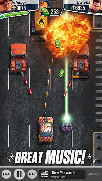 Fastlane: Road to Revenge (Фастлейн) [МОД: Все открыто, Дополнительные деньги и Меню MOD] Screenshot 5