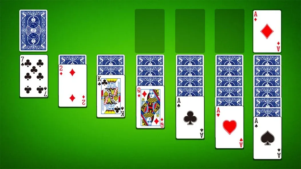 Classic Solitaire: Card Games [МОД: Меню, Бесконечные монеты и Открытые уровни] Screenshot 2