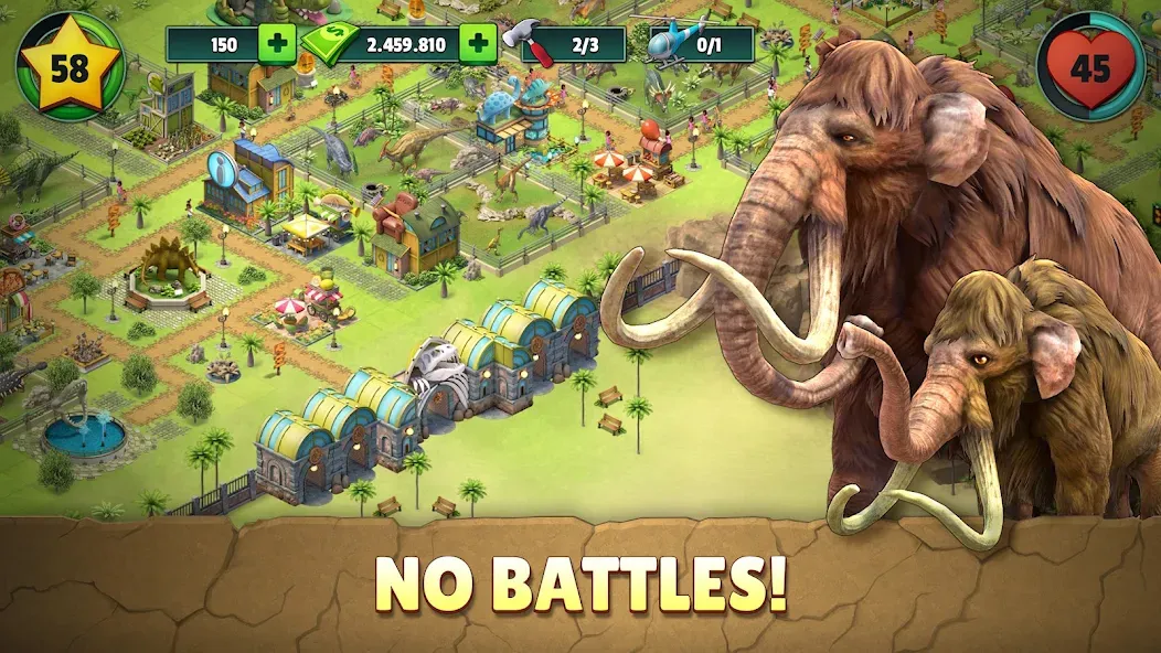 Jurassic Dinosaur: Dino Game (Динозавры юрского периода) [МОД: Много монет, Открытые уровни и Мега MOD] Screenshot 1