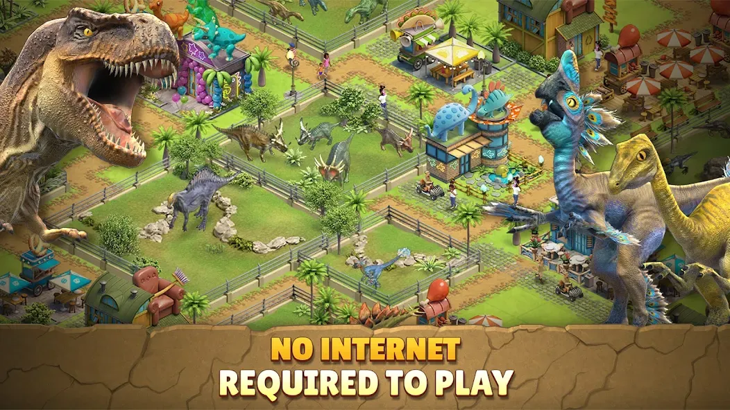 Jurassic Dinosaur: Dino Game (Динозавры юрского периода) [МОД: Много монет, Открытые уровни и Мега MOD] Screenshot 2