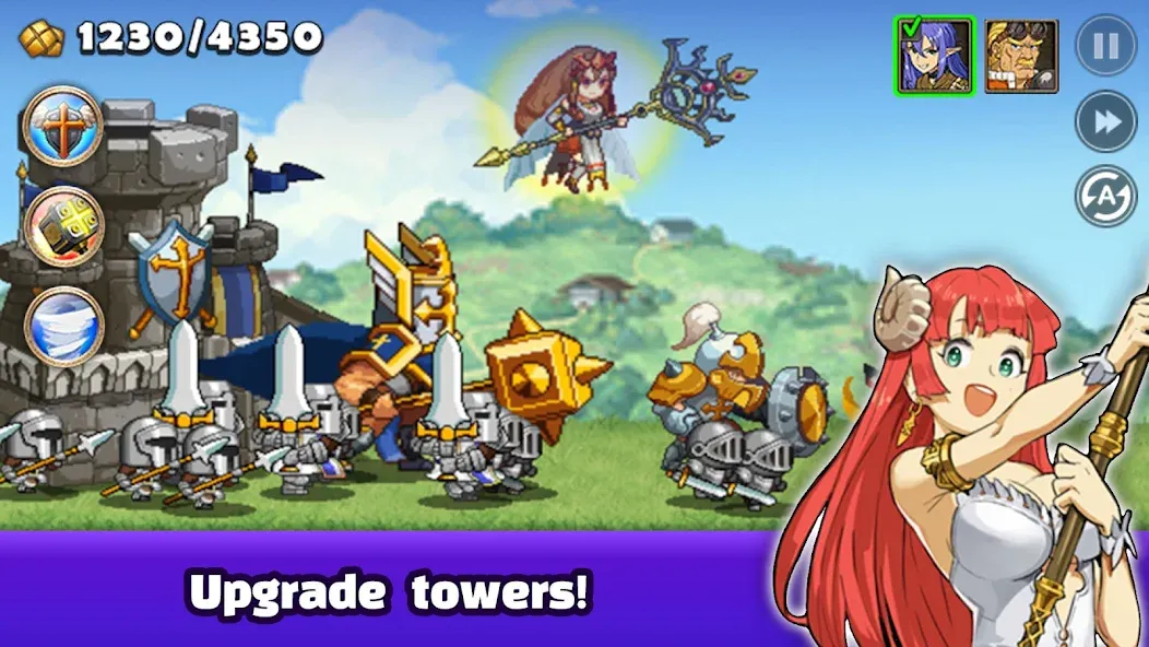 Kingdom Wars - Tower Defense (Кингдом Варс) [МОД: Много монет, Открытые уровни и Мега MOD] Screenshot 2