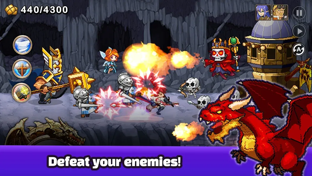 Kingdom Wars - Tower Defense (Кингдом Варс) [МОД: Много монет, Открытые уровни и Мега MOD] Screenshot 3