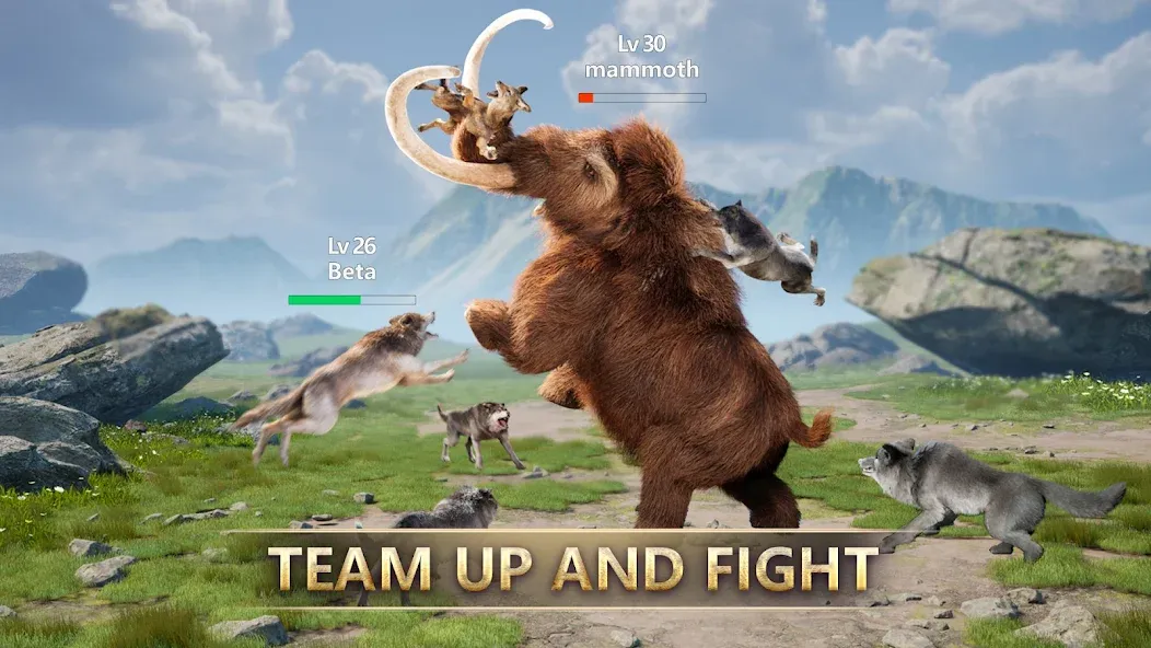 Wolf Game: Wild Animal Wars (Вулф Гейм) [МОД: Все открыто, Дополнительные деньги и Меню MOD] Screenshot 3