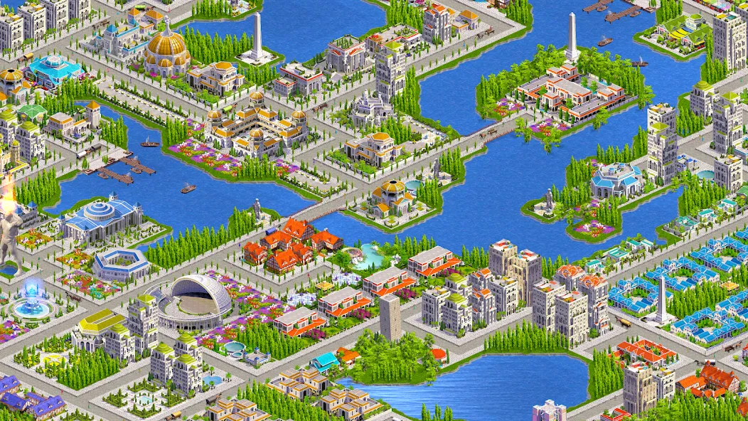 Designer City: Empire Edition (Дизайнер Сити) [МОД: Меню, Бесконечные монеты и Открытые уровни] Screenshot 1