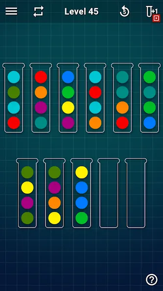 Ball Sort Puzzle - Color Games (Балл Сорт Пазл) [МОД: Бесконечные деньги, Монеты и Мега MOD] Screenshot 3