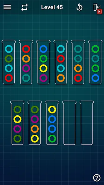 Ball Sort Puzzle - Color Games (Балл Сорт Пазл) [МОД: Бесконечные деньги, Монеты и Мега MOD] Screenshot 5