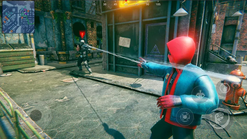 Super city Hero:Spider Game (Супер город Герой) [МОД: Много монет, Открытые уровни и Мега MOD] Screenshot 3