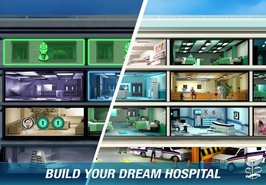 Operate Now Hospital - Surgery (Оперейт Нау Хоспитал) [МОД: Деньги, Монеты и Меню MOD] Screenshot 4
