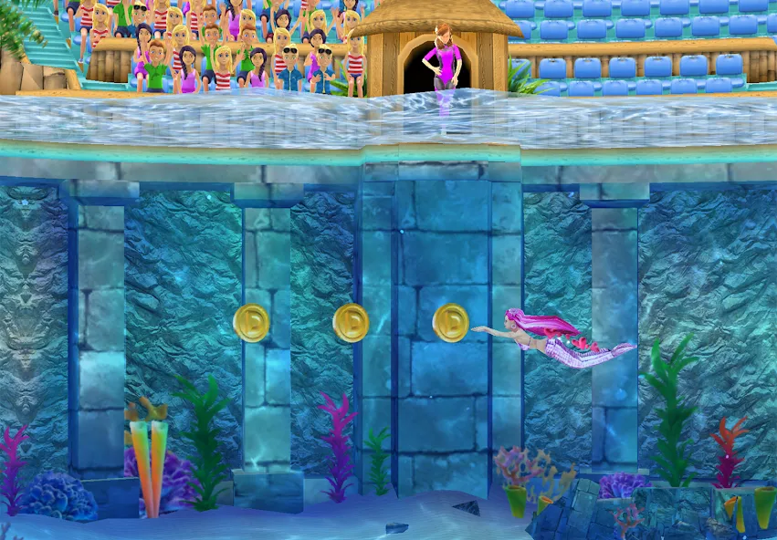 My Dolphin Show (Май Долфин Шоу) [МОД: Меню, Бесконечные монеты и Открытые уровни] Screenshot 3