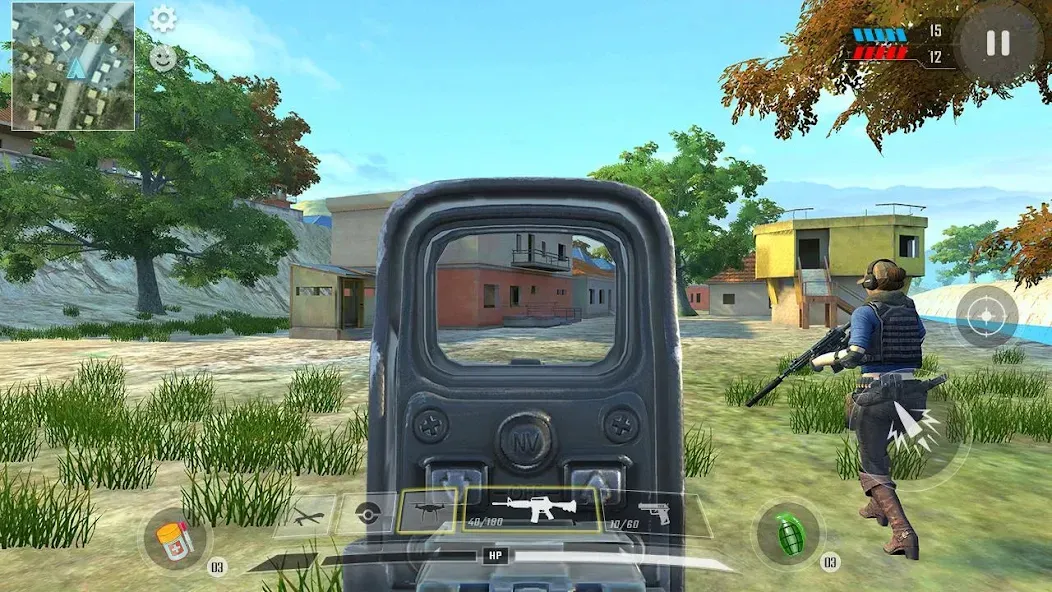 Commando War Army Game Offline [МОД: Бесконечные деньги, Монеты и Мега MOD] Screenshot 5