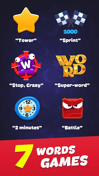 Toy Words play together online (Той Вордс) [МОД: Много денег, Монет и Все открыто] Screenshot 1