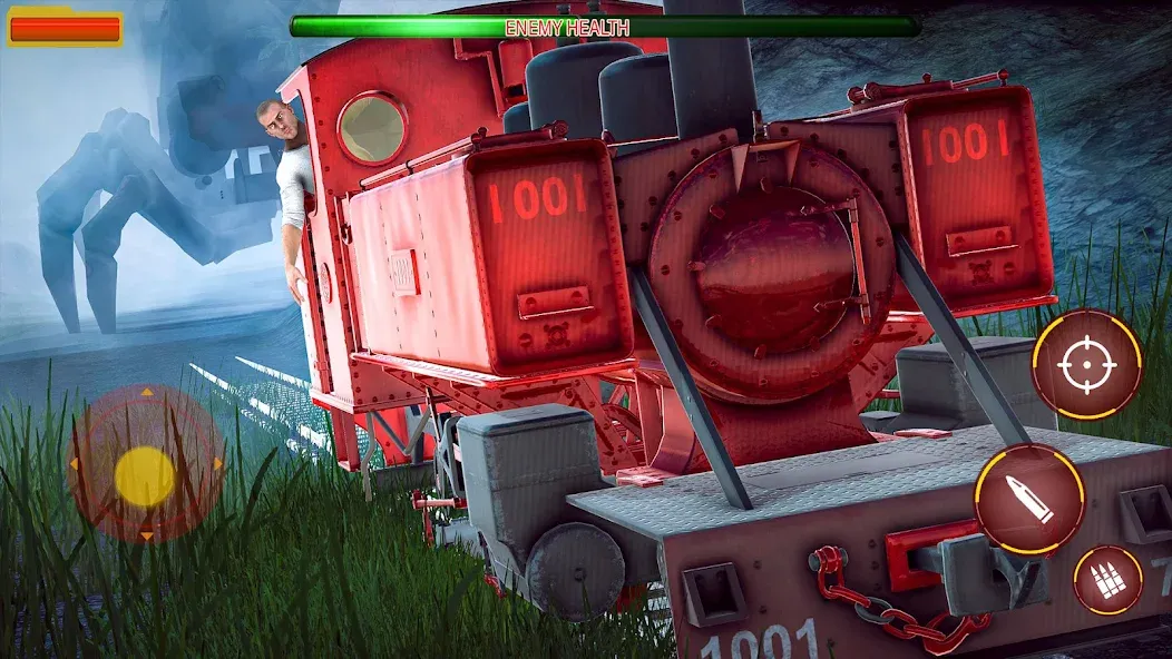Horror Spider Train Survival (Хоррор Паук Поезд Выживание) [МОД: Меню, Бесконечные монеты и Открытые уровни] Screenshot 2