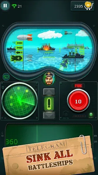 You Sunk - Submarine Attack [МОД: Бесконечные деньги, Монеты и Мега MOD] Screenshot 1