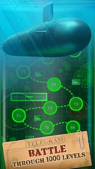 You Sunk - Submarine Attack [МОД: Бесконечные деньги, Монеты и Мега MOD] Screenshot 5
