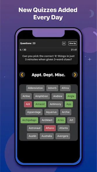 Sporcle (Споркл) [МОД: Много монет, Открытые уровни и Мега MOD] Screenshot 2