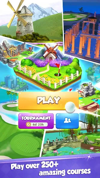 Golf Rival - Multiplayer Game (Гольф Ривал) [МОД: Много денег, Монет и Все открыто] Screenshot 4