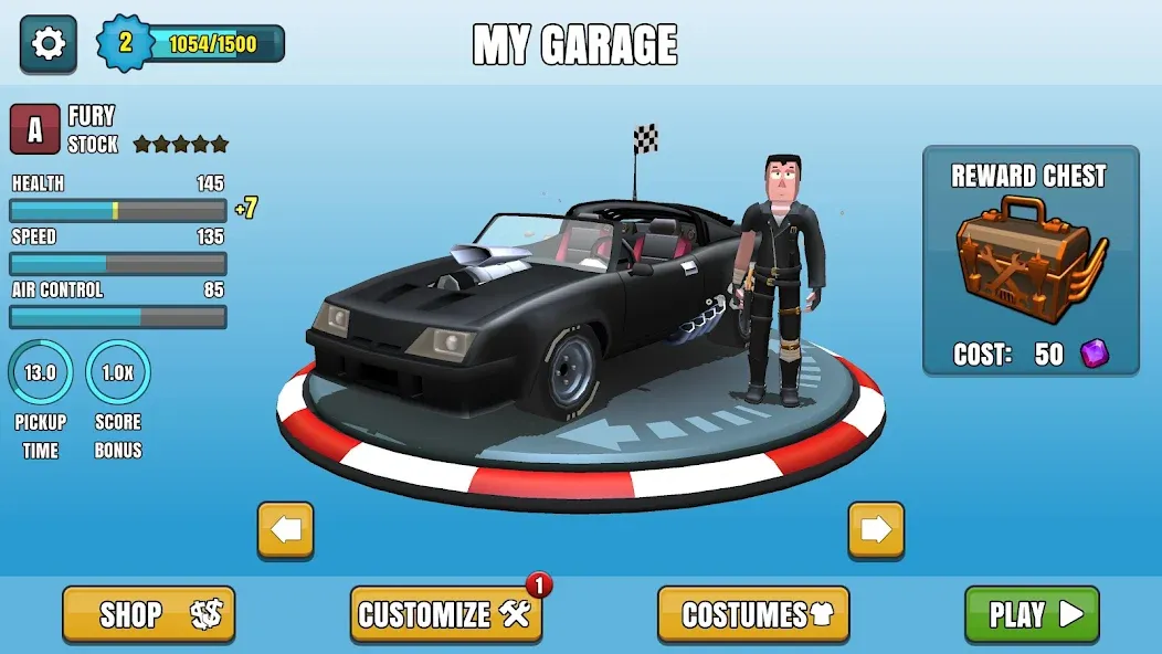 Faily Brakes 2: Car Crash Game (Фэйли Брейкс 2) [МОД: Деньги, Монеты и Меню MOD] Screenshot 1