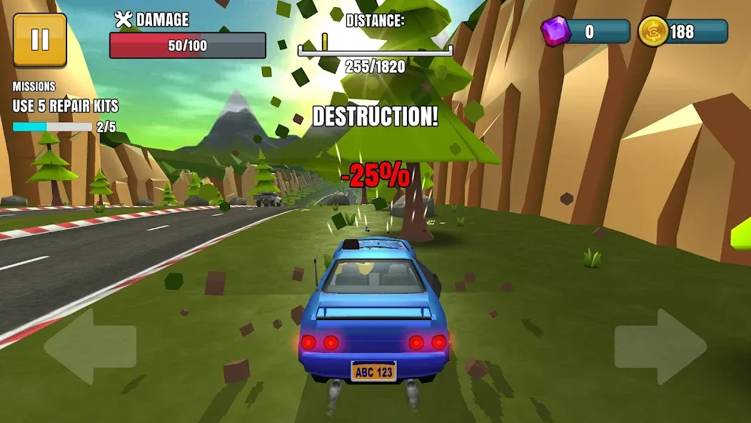Faily Brakes 2: Car Crash Game (Фэйли Брейкс 2) [МОД: Деньги, Монеты и Меню MOD] Screenshot 3