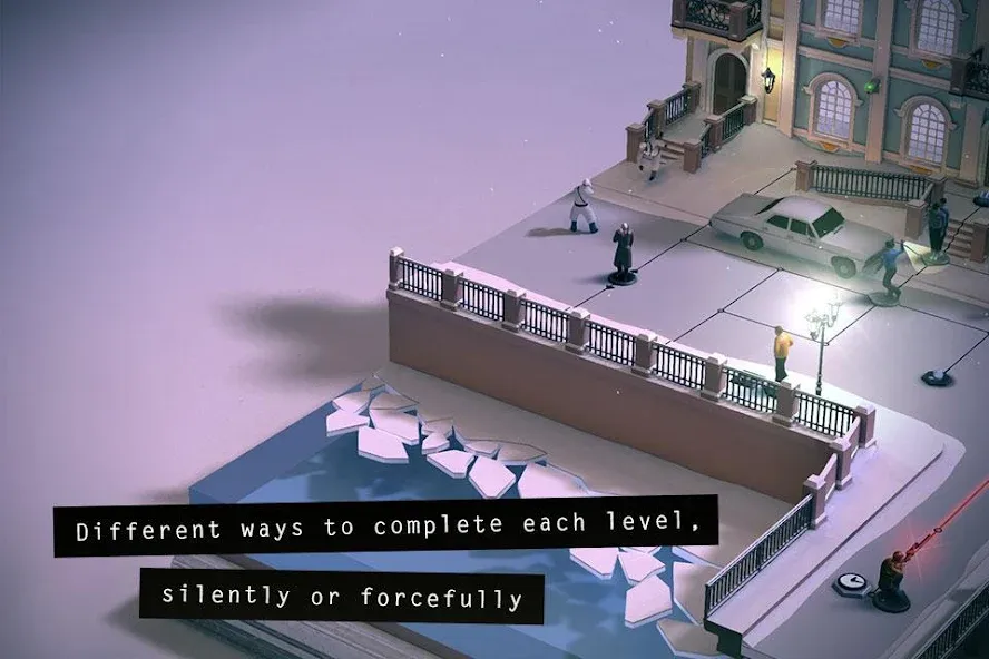 Hitman GO (Хитман ГО) [МОД: Много денег, Монет и Все открыто] Screenshot 3