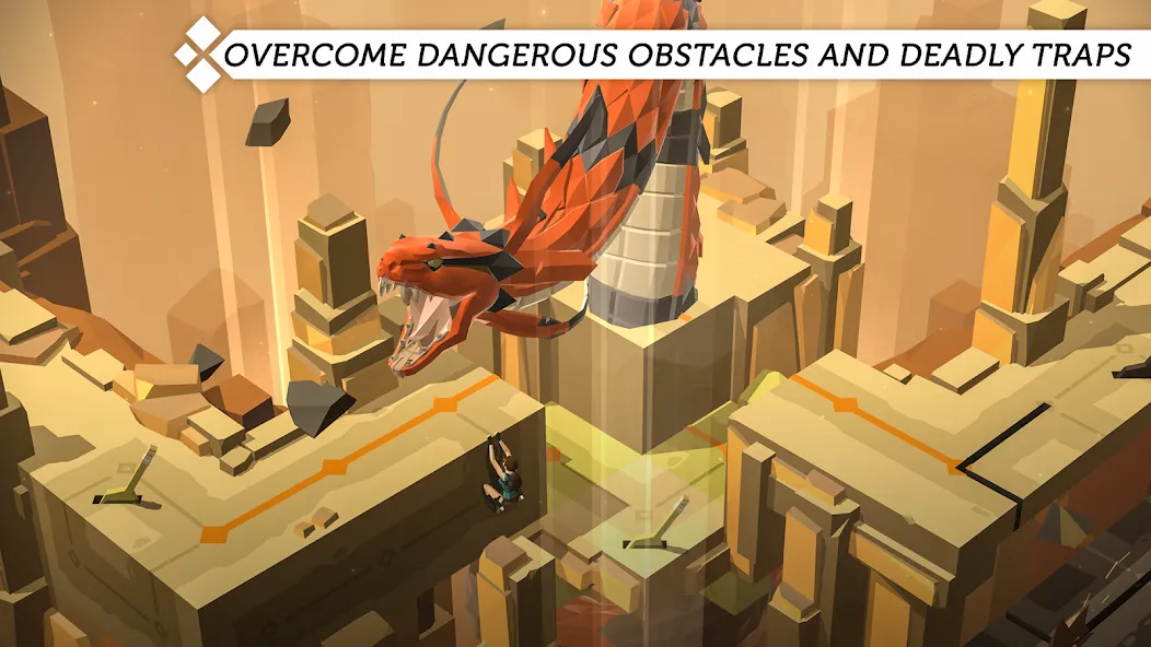 Lara Croft GO (Лара Крофт ГО) [МОД: Деньги, Монеты и Меню MOD] Screenshot 4
