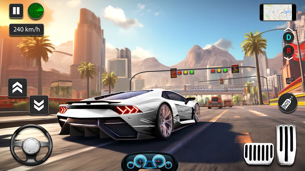 GT Car Stunt : Ramp Car Stunts (ДжиТи Кар Стант) [МОД: Все открыто, Дополнительные деньги и Меню MOD] Screenshot 3