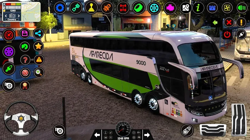 Bus Driving Games 3D: Bus Game [МОД: Бесконечные деньги, Монеты и Мега MOD] Screenshot 2