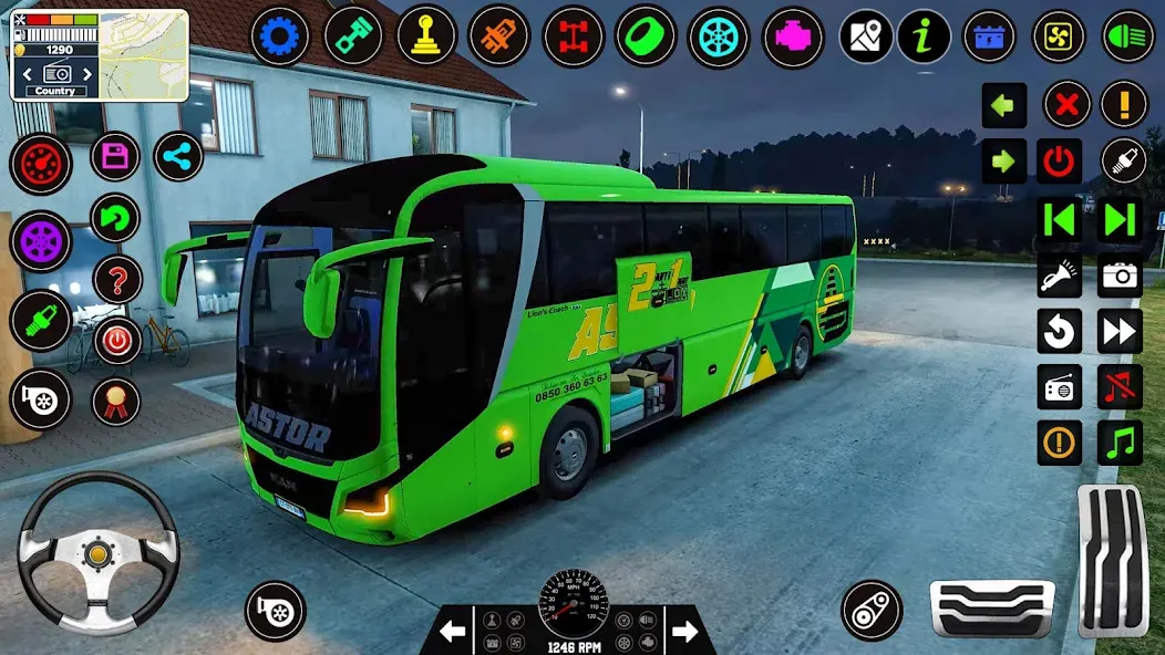 Bus Driving Games 3D: Bus Game [МОД: Бесконечные деньги, Монеты и Мега MOD] Screenshot 4