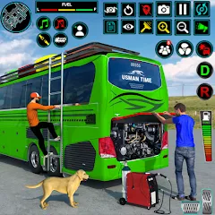 Скачать Bus Driving Games 3D: Bus Game [МОД: Бесконечные деньги, Монеты и Мега MOD] | Взлом Bus Driving Games 3D: Bus Game на Андроид