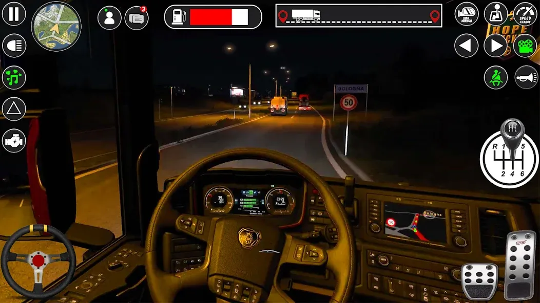 Euro Cargo Truck Simulator 3D [МОД: Много монет, Открытые уровни и Мега MOD] Screenshot 2