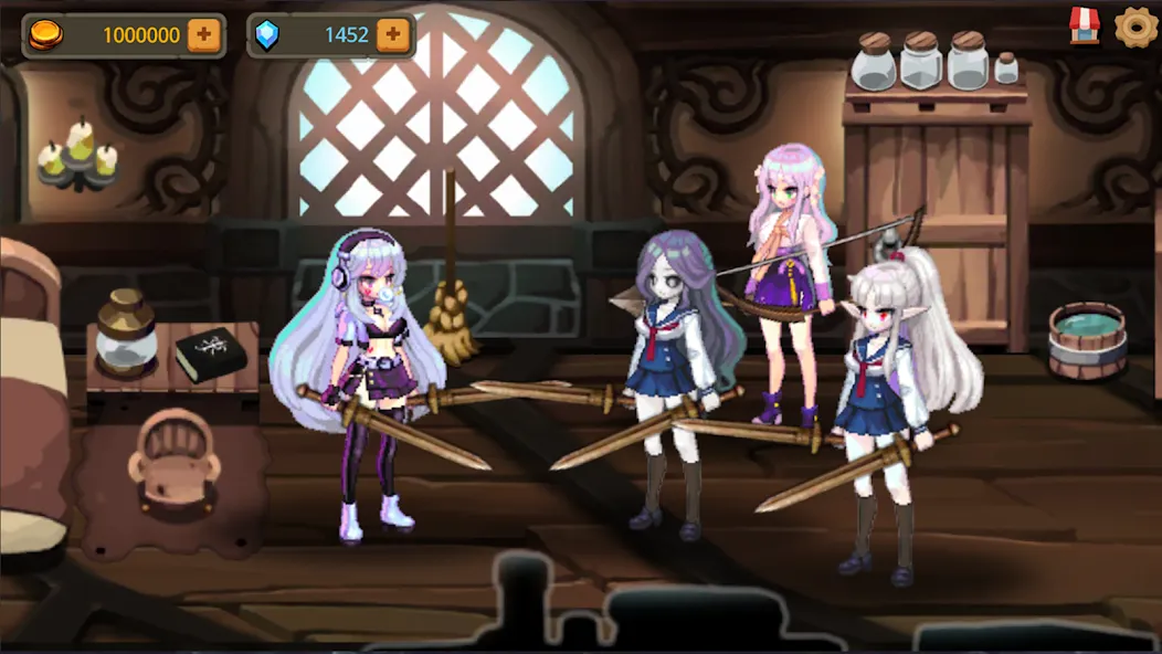 Dungeon Princess 2! : RPG [МОД: Меню, Бесконечные монеты и Открытые уровни] Screenshot 1
