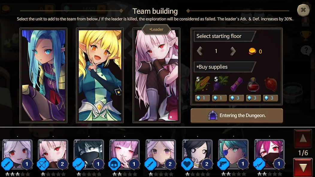 Dungeon Princess 2! : RPG [МОД: Меню, Бесконечные монеты и Открытые уровни] Screenshot 3