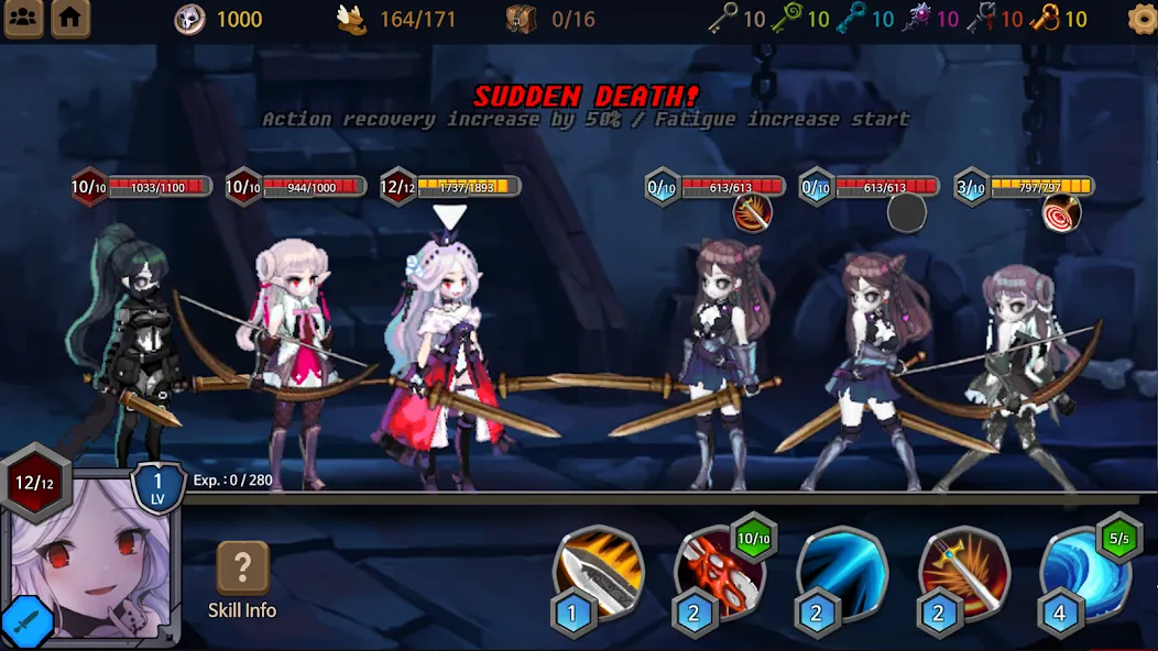 Dungeon Princess 2! : RPG [МОД: Меню, Бесконечные монеты и Открытые уровни] Screenshot 4