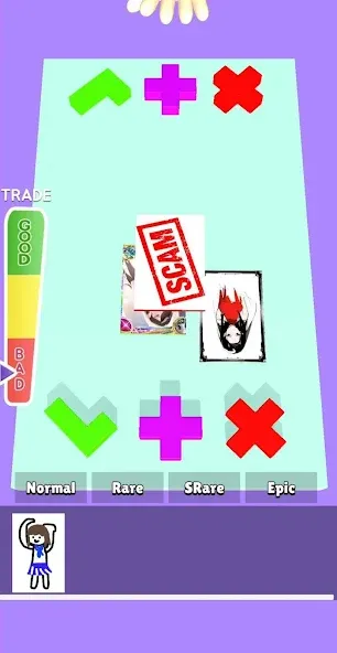 Card Run : Anime Evolution (Кард Рун) [МОД: Все открыто, Дополнительные деньги и Меню MOD] Screenshot 3