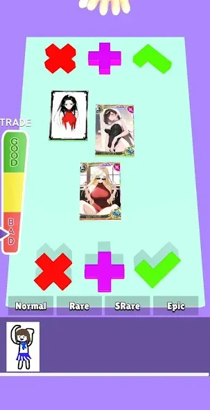 Card Run : Anime Evolution (Кард Рун) [МОД: Все открыто, Дополнительные деньги и Меню MOD] Screenshot 4