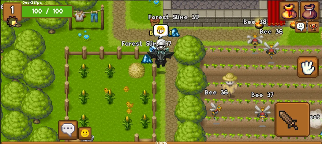 Heritage Online - MMORPG  2D (Херитед) [МОД: Все открыто, Дополнительные деньги и Меню MOD] Screenshot 1