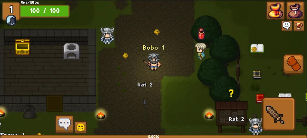 Heritage Online - MMORPG  2D (Херитед) [МОД: Все открыто, Дополнительные деньги и Меню MOD] Screenshot 3