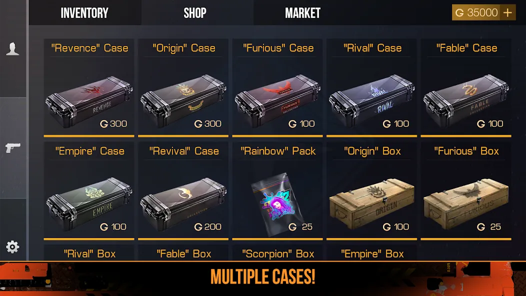 Case Opener: Skins Simulator [МОД: Деньги, Монеты и Меню MOD] Screenshot 4