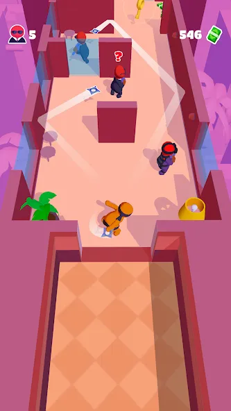 Stealth Master: Assassin Ninja (Стил Мастер) [МОД: Много денег, Монет и Все открыто] Screenshot 1