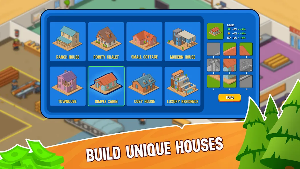 Lumber Inc Tycoon (Ламбер инк тайкун) [МОД: Все открыто, Дополнительные деньги и Меню MOD] Screenshot 5