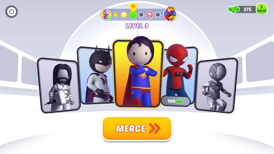 Stick Hero: Comic Superhero (Стик Хиро) [МОД: Много денег, Монет и Все открыто] Screenshot 1