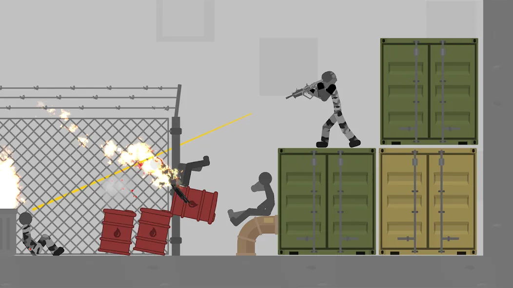 Stick 5: Playground Ragdoll [МОД: Бесконечные деньги, Монеты и Мега MOD] Screenshot 3
