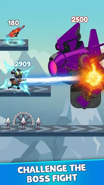 Stick Shooter: Battle Game (Стик Шутер) [МОД: Все открыто, Дополнительные деньги и Меню MOD] Screenshot 3